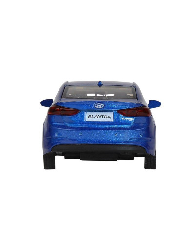 Машина "АВТОПАНОРАМА" HYUNDAI ELANTRA, синий, 1/40, инерция, в/к 17,5*12,5*6,5 см