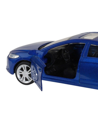 Машина "АВТОПАНОРАМА" HYUNDAI ELANTRA, синий, 1/40, инерция, в/к 17,5*12,5*6,5 см