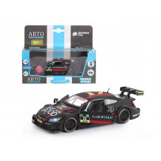 Машина "АВТОПАНОРАМА" Mercedes-AMG C 63 DTM, черный матовый, 1/32, в/к 17,5*12,5*6,5 см