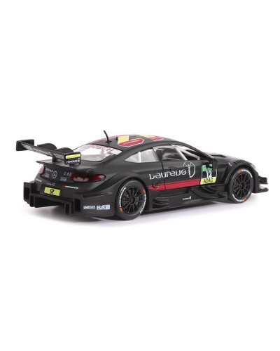 Машина "АВТОПАНОРАМА" Mercedes-AMG C 63 DTM, черный матовый, 1/32, в/к 17,5*12,5*6,5 см
