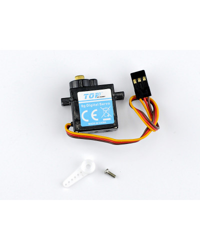 Сервомашинка 9g для самолета Top RC Jet Star Pro (руль высоты), провод 80мм