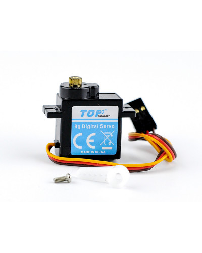 Сервомашинка 9g для самолета Top RC Jet Star Pro (руль высоты), провод 80мм