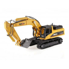 Металлический экскаватор с ковшом HUI NA TOYS 1/40 PRO