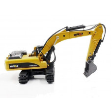 Металлический экскаватор с ковшом HUI NA TOYS 1/40 PRO