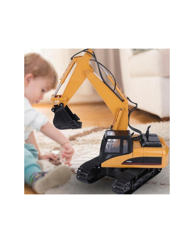Радиоуправляемый экскаватор HUI NA TOYS 2.4G 15CH 1/16 RTR