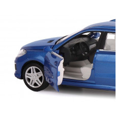 Машина "АВТОПАНОРАМА" Mercedes-Benz ML63 AMG, синий, 1/32, свет, звук, инерция, в/к 17,5*13,5*9 см