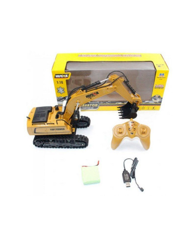 Радиоуправляемый экскаватор HUI NA TOYS 2.4G 9CH 1/18 RTR