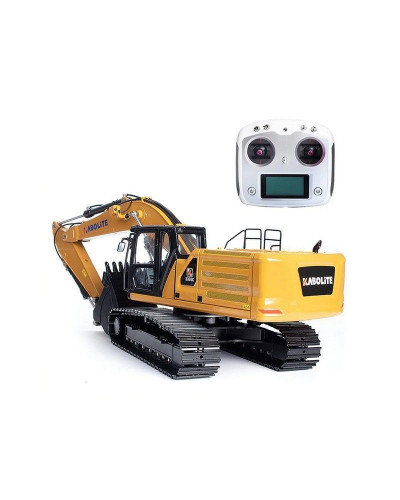 Радиоуправляемый экскаватор с гидравлической системой HUI NA TOYS 2.4G 22CH 1/16 RTR