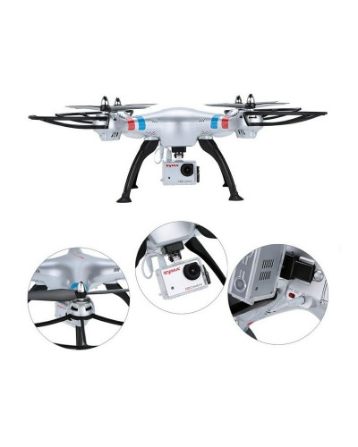 Р/У квадрокоптер Syma X8G с HD камерой 5Мп 2.4G RTF
