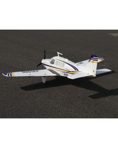Радиоуправляемый самолет Top RC ST Beechcraft Bonanza A36 фиолетовый 1280мм (шасси) PNP