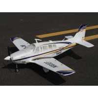 Радиоуправляемый самолет Top RC ST Beechcraft Bonanza A36 фиолетовый 1280мм (шасси) PNP