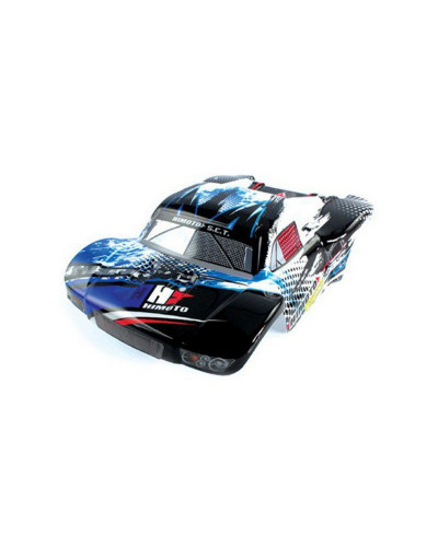 Кузов черно-сине-белый для шорт-корса Himoto E18SC, E18SCL 1:18