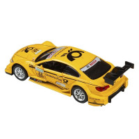 Машина "АВТОПАНОРАМА" BMW M3 DTM, желтый, 1/42, инерция, в/к 17,5*12,5*6,5 см