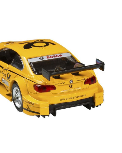 Машина "АВТОПАНОРАМА" BMW M3 DTM, желтый, 1/42, инерция, в/к 17,5*12,5*6,5 см