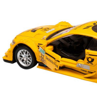 Машина "АВТОПАНОРАМА" BMW M3 DTM, желтый, 1/42, инерция, в/к 17,5*12,5*6,5 см
