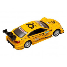 Машина "АВТОПАНОРАМА" BMW M3 DTM, желтый, 1/42, инерция, в/к 17,5*12,5*6,5 см