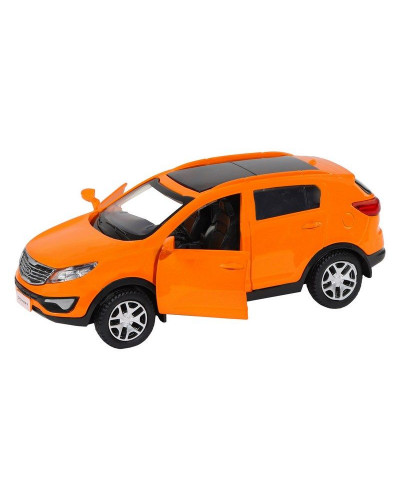 Машина "АВТОПАНОРАМА" KIA SPORTAGE R, оранжевый, 1/39, инерция, в/к 17,5*12,5*6,5 см