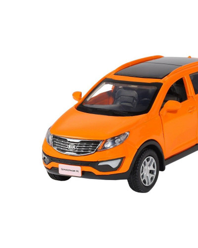Машина "АВТОПАНОРАМА" KIA SPORTAGE R, оранжевый, 1/39, инерция, в/к 17,5*12,5*6,5 см