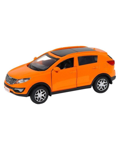 Машина "АВТОПАНОРАМА" KIA SPORTAGE R, оранжевый, 1/39, инерция, в/к 17,5*12,5*6,5 см