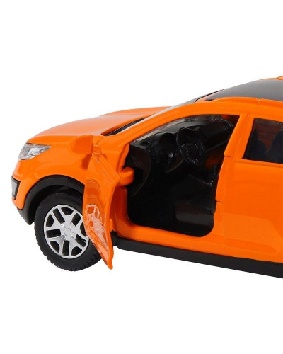Машина "АВТОПАНОРАМА" KIA SPORTAGE R, оранжевый, 1/39, инерция, в/к 17,5*12,5*6,5 см