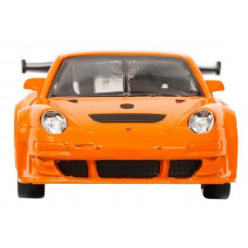 Машина "АВТОПАНОРАМА" Porsche 911 GT3 RSR, оранжевый, 1/39, инерция, в/к 17,5*12,5*6,5 см