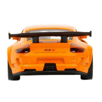 Машина "АВТОПАНОРАМА" Porsche 911 GT3 RSR, оранжевый, 1/39, инерция, в/к 17,5*12,5*6,5 см