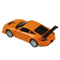 Машина "АВТОПАНОРАМА" Porsche 911 GT3 RSR, оранжевый, 1/39, инерция, в/к 17,5*12,5*6,5 см