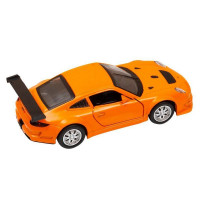 Машина "АВТОПАНОРАМА" Porsche 911 GT3 RSR, оранжевый, 1/39, инерция, в/к 17,5*12,5*6,5 см