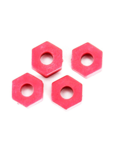Пластиковые колёсные шестигранники 4 шт., тюнинг, аналог TRA1654