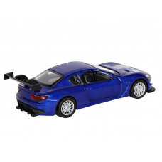 Машина "АВТОПАНОРАМА" Maserati Gran Turismo MC GT4, синий, 1/43, инерция, в/к 17,5*12,5*6,5 см