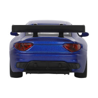 Машина "АВТОПАНОРАМА" Maserati Gran Turismo MC GT4, синий, 1/43, инерция, в/к 17,5*12,5*6,5 см