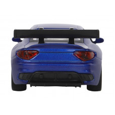 Машина "АВТОПАНОРАМА" Maserati Gran Turismo MC GT4, синий, 1/43, инерция, в/к 17,5*12,5*6,5 см