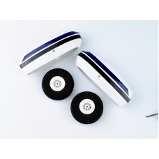 Шасси для самолета Top RC 500 Class Cessna 182 4СH (синий), комплект