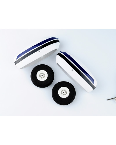 Шасси для самолета Top RC 500 Class Cessna 182 4СH (синий), комплект