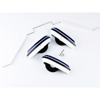 Шасси для самолета Top RC 500 Class Cessna 182 4СH (синий), комплект