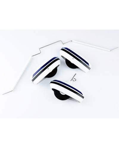 Шасси для самолета Top RC 500 Class Cessna 182 4СH (синий), комплект