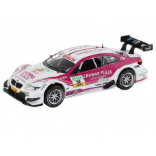 Машина "АВТОПАНОРАМА" BMW M3 DTM, белый-розовый, 1/32, свет, звук, инерция, в/к 17,5*13,5*9 см