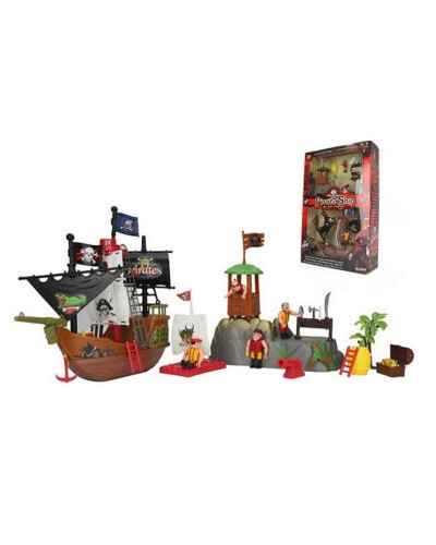Игровой набор LELIN L33881A "Пиратский корабль"