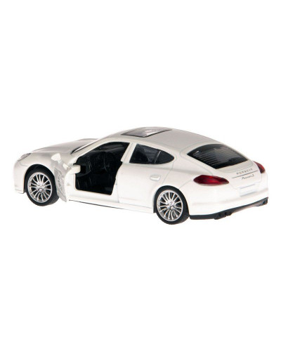 Машина "АВТОПАНОРАМА" Porsche Panamera S, белый, 1/43, инерция, в/к 17,5*12,5*6,5 см