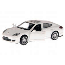 Машина "АВТОПАНОРАМА" Porsche Panamera S, белый, 1/43, инерция, в/к 17,5*12,5*6,5 см