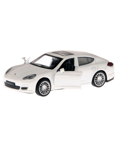 Машина "АВТОПАНОРАМА" Porsche Panamera S, белый, 1/43, инерция, в/к 17,5*12,5*6,5 см