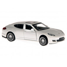 Машина "АВТОПАНОРАМА" Porsche Panamera S, белый, 1/43, инерция, в/к 17,5*12,5*6,5 см